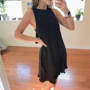 Amanda Uprichard Marnie Bow Tie Back Mini Dress